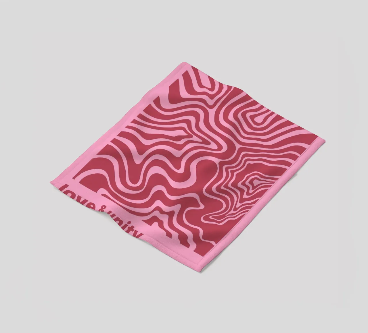 Amore e unità coperta in pile da MODERN NUANCE