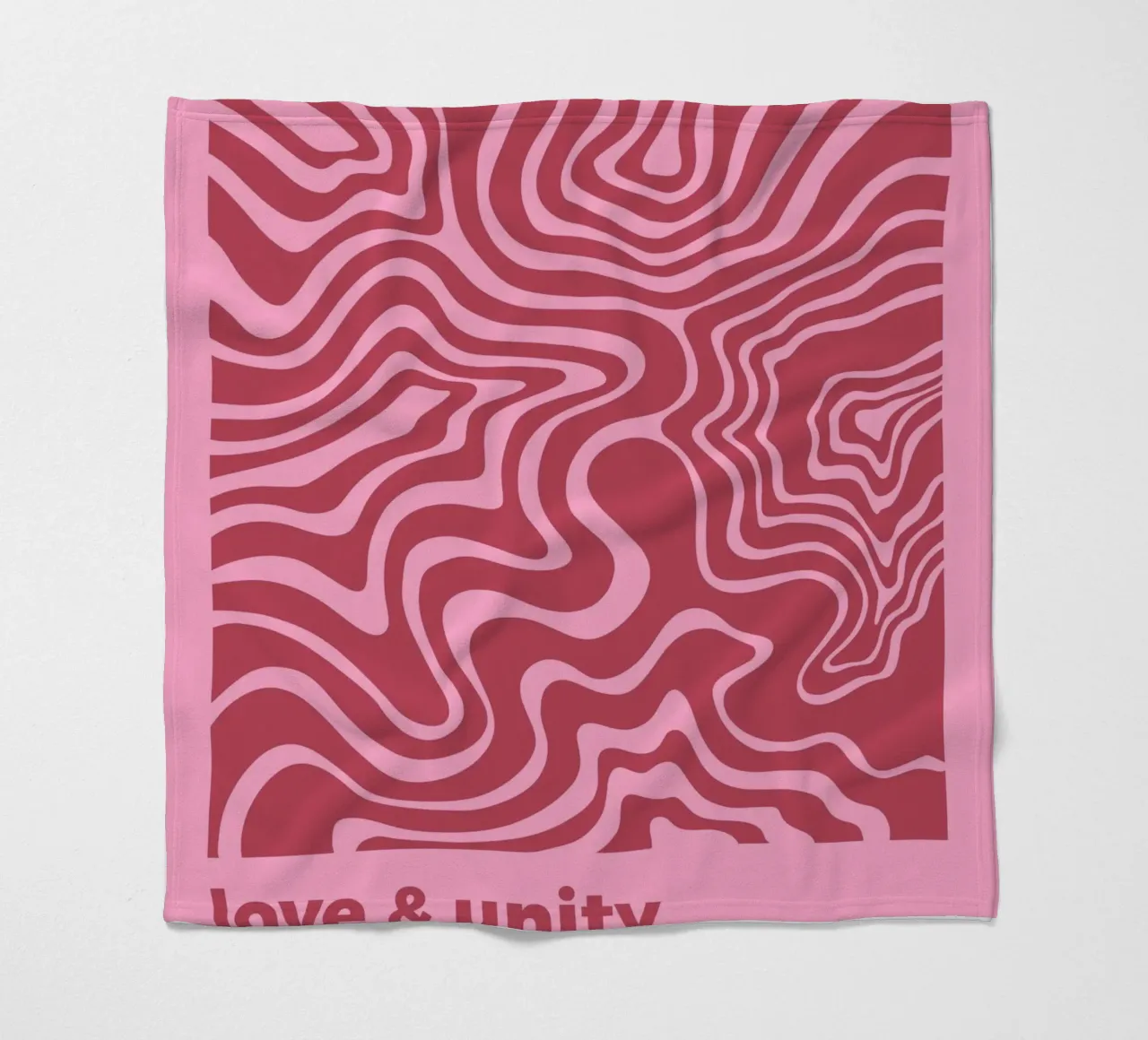 Amore e unità coperta in pile da MODERN NUANCE