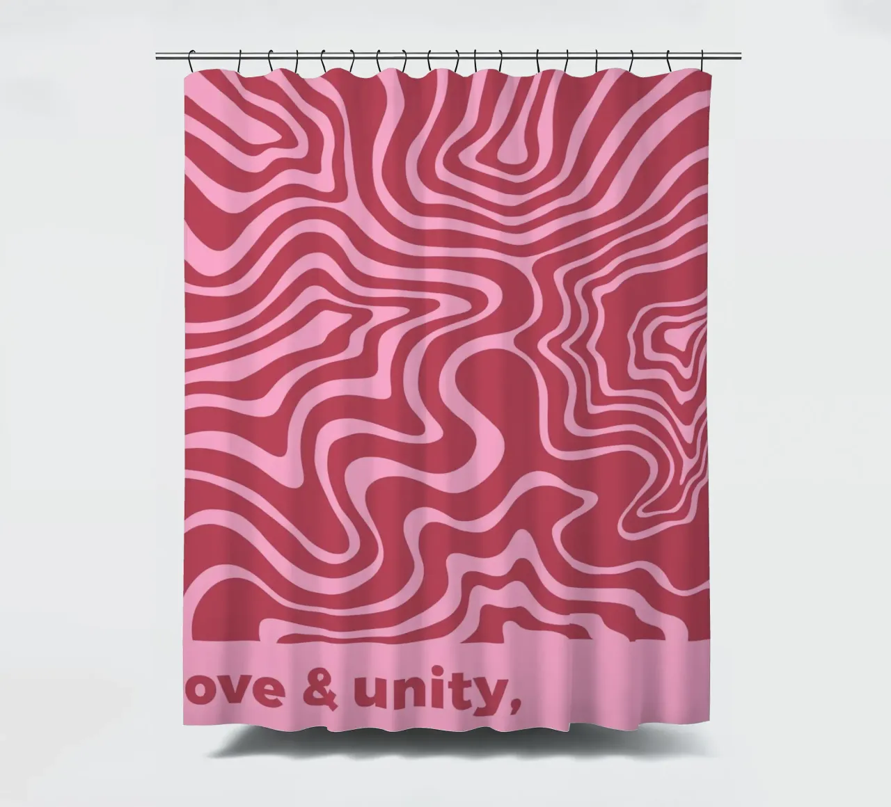 Amore e unità tenda da doccia da MODERN NUANCE