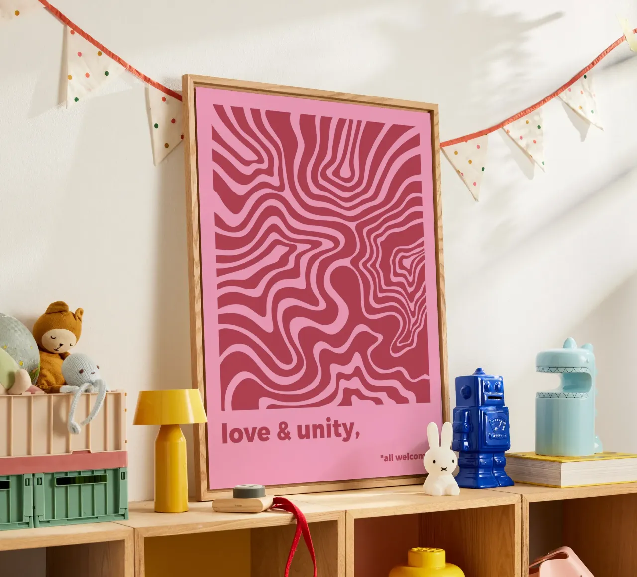 Amore e unità plexiglass da MODERN NUANCE