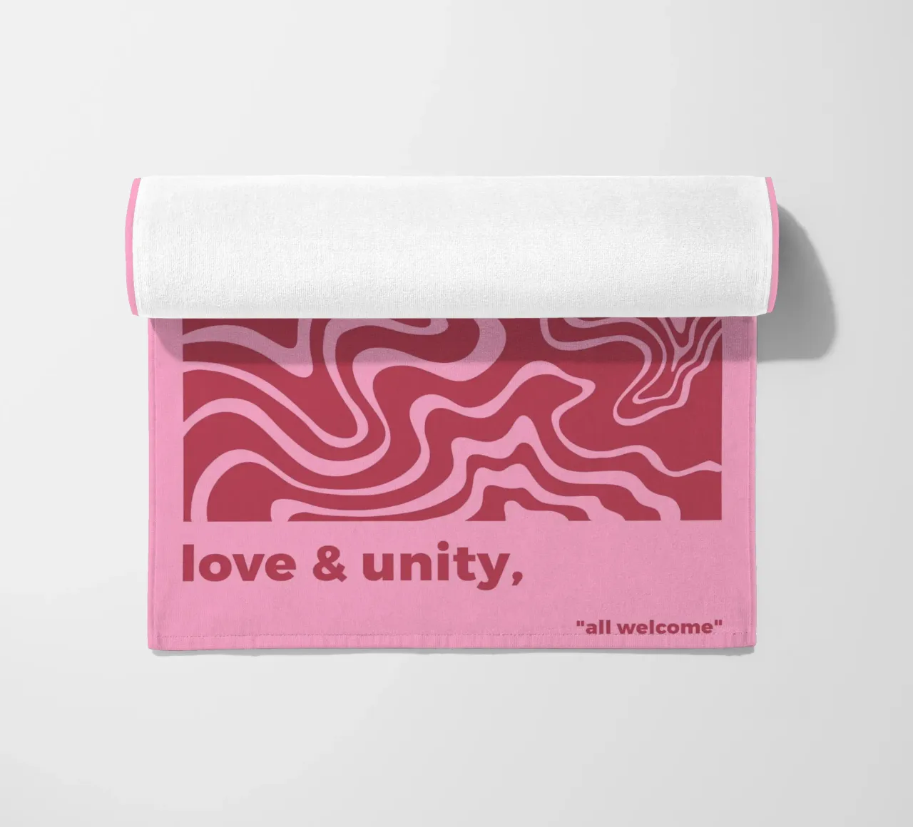 Amore e unità telo mare da MODERN NUANCE