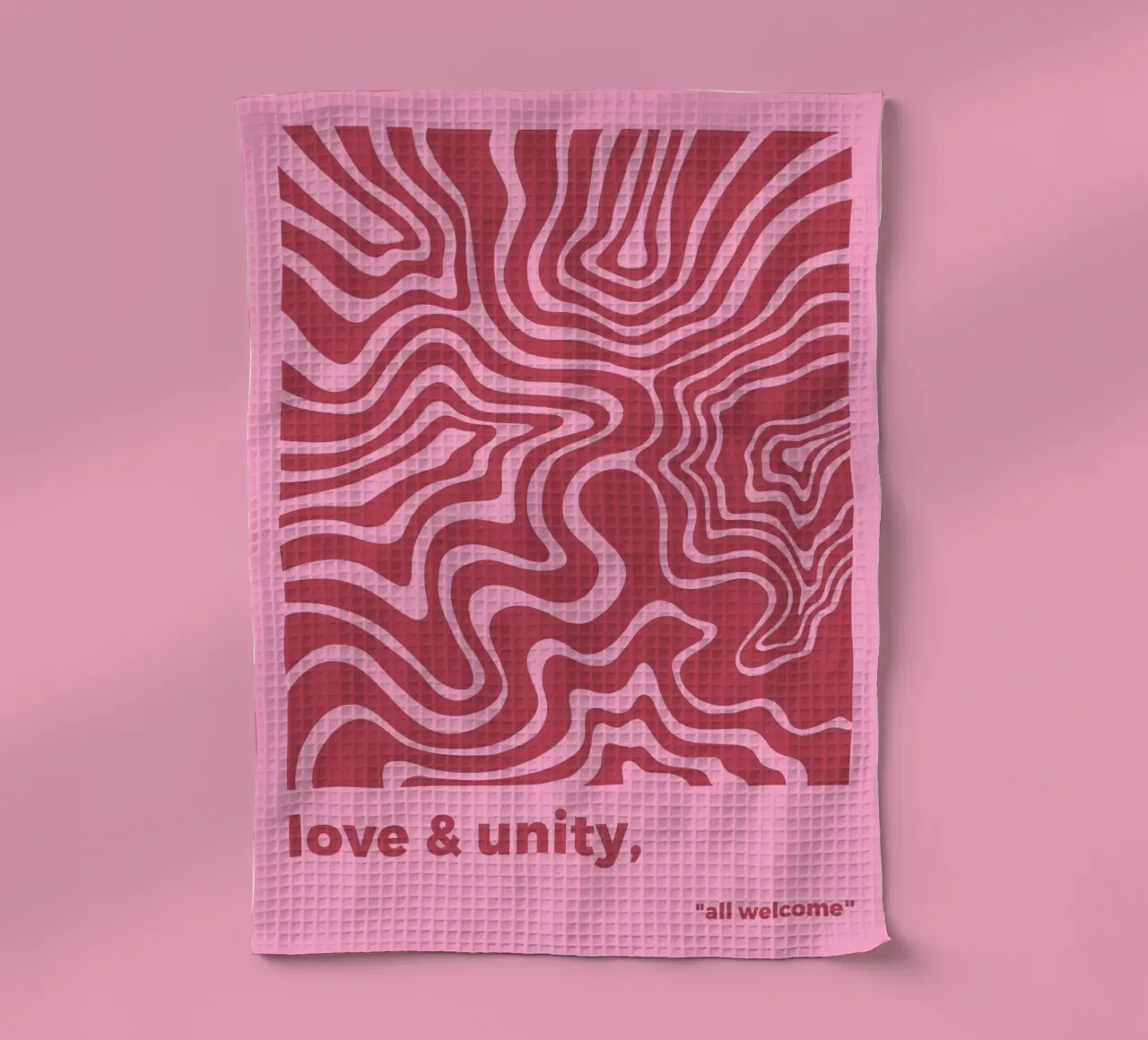 Amore e unità canovaccio da cucina da MODERN NUANCE