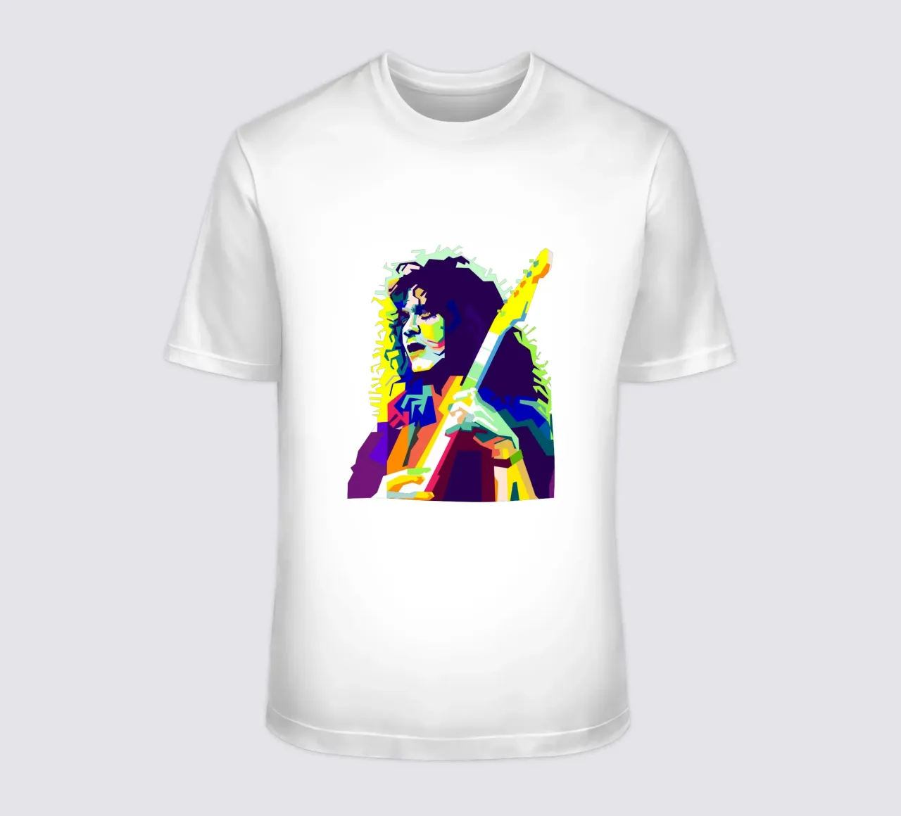 EVH chitarrista più rock Art WPAP t-shirt da Artkreator