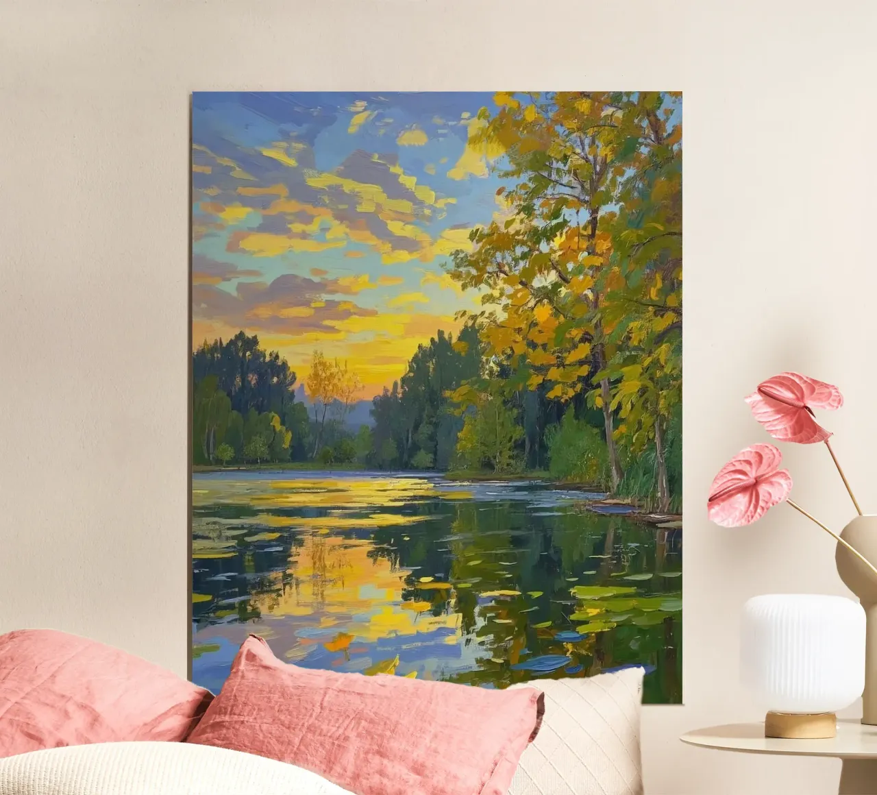 Scenery poster da mip of map