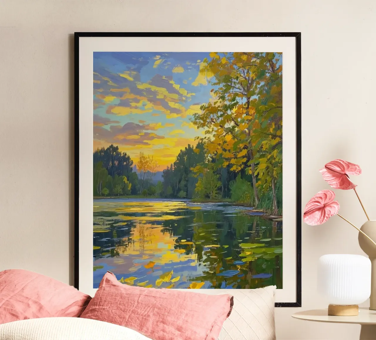 Scenery poster da mip of map