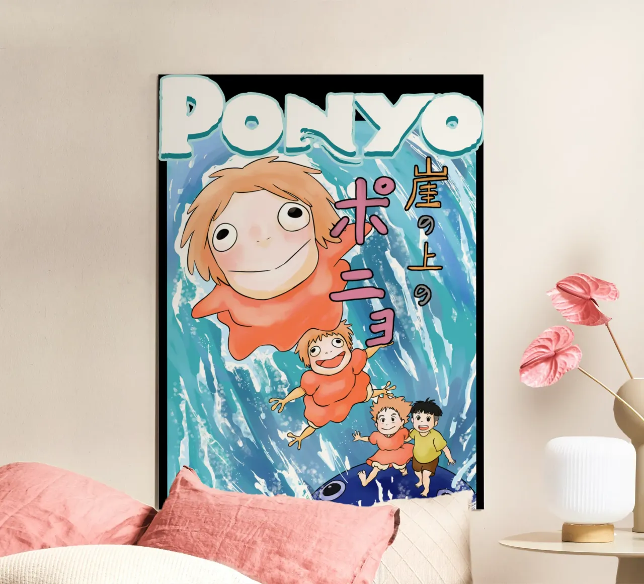 Vettore Ponyo poster da mannys_artt