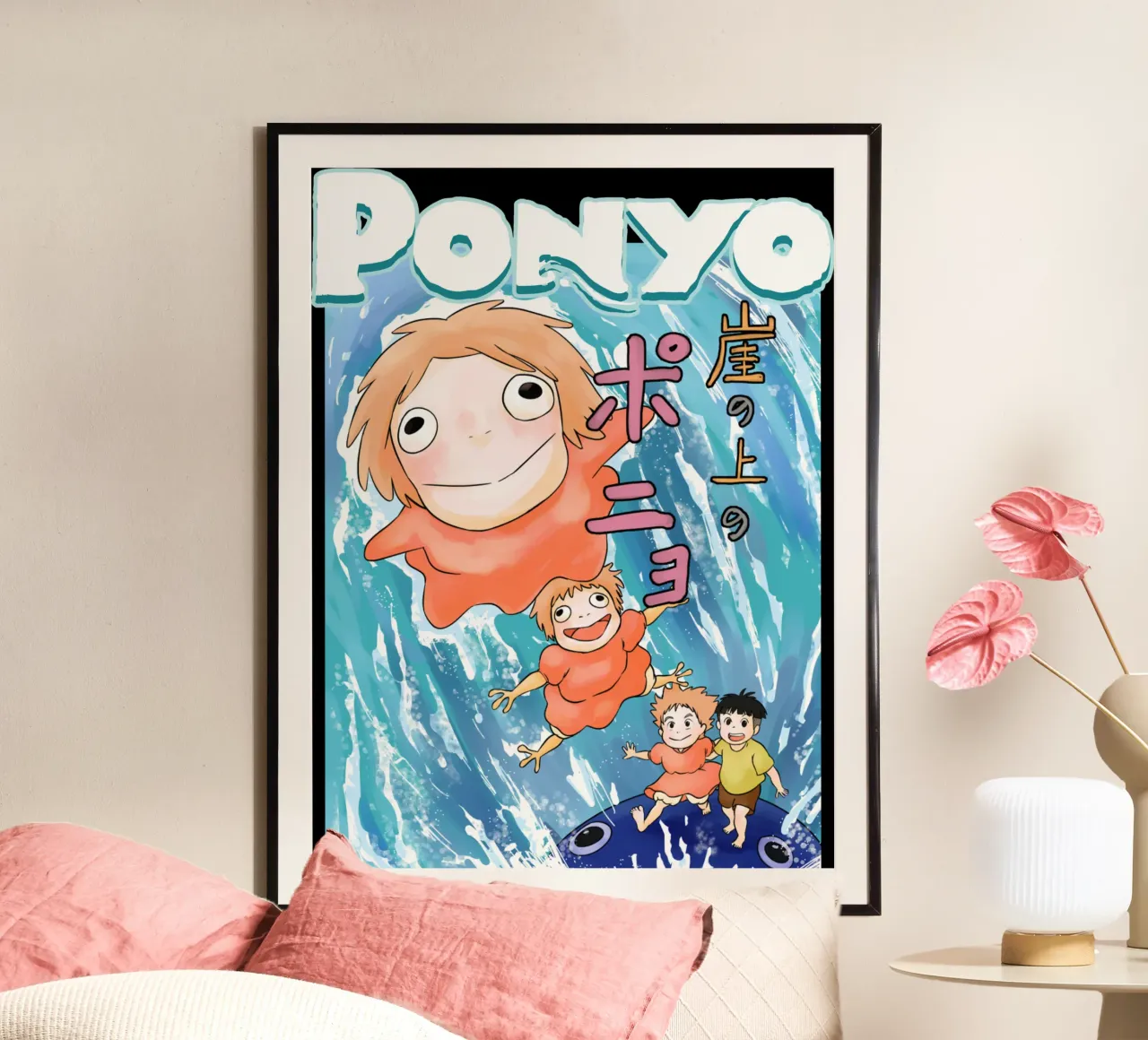 Vettore Ponyo poster da mannys_artt