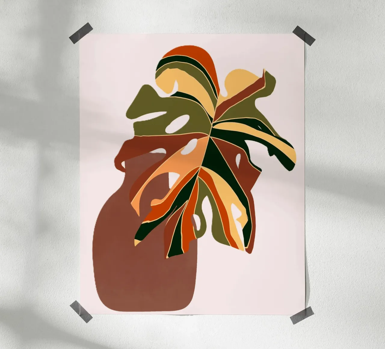 The brilliant leaf poster da mip of map