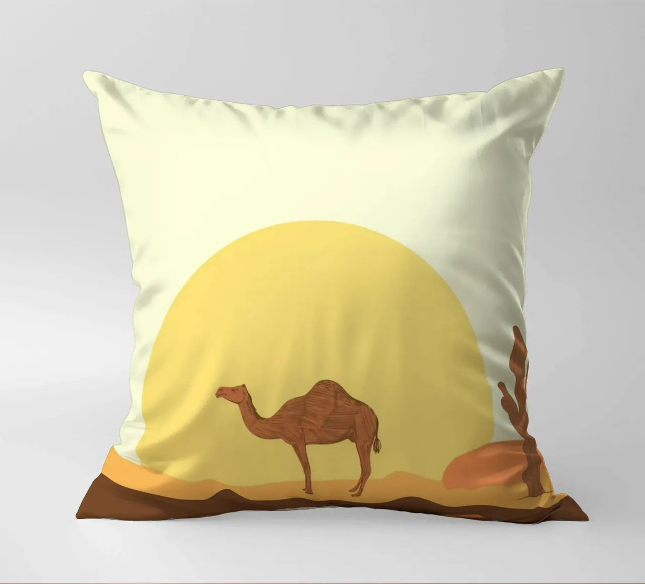Camel cuscino da mip of map