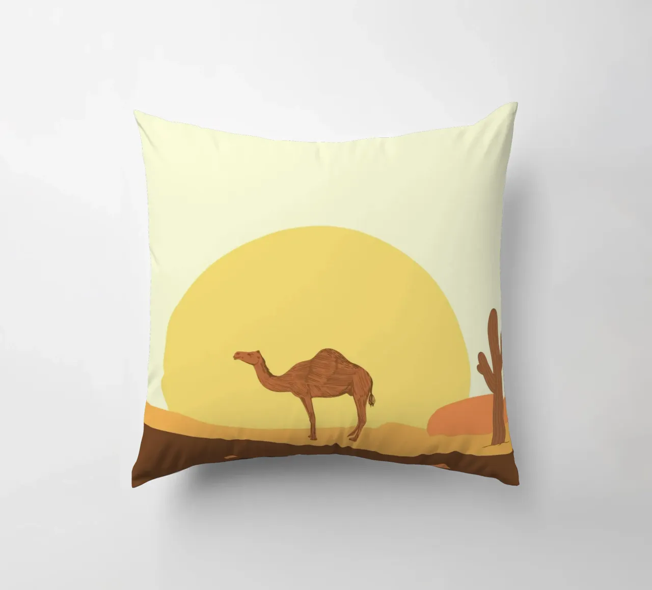 Camel cuscino da mip of map