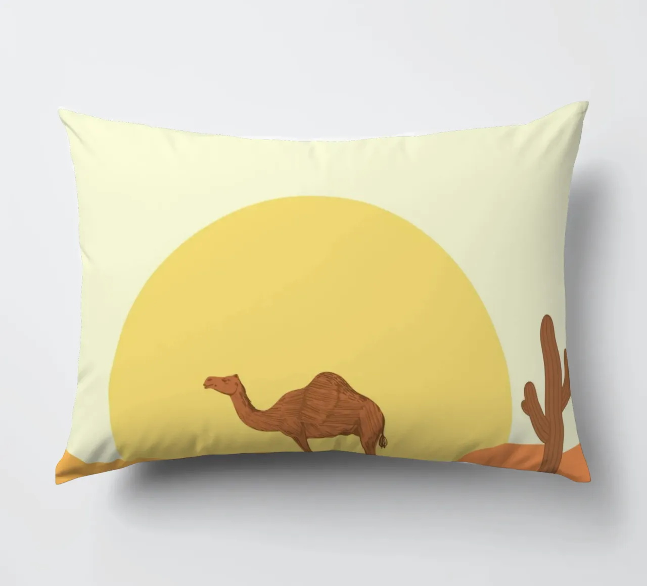 Camel cuscino da mip of map