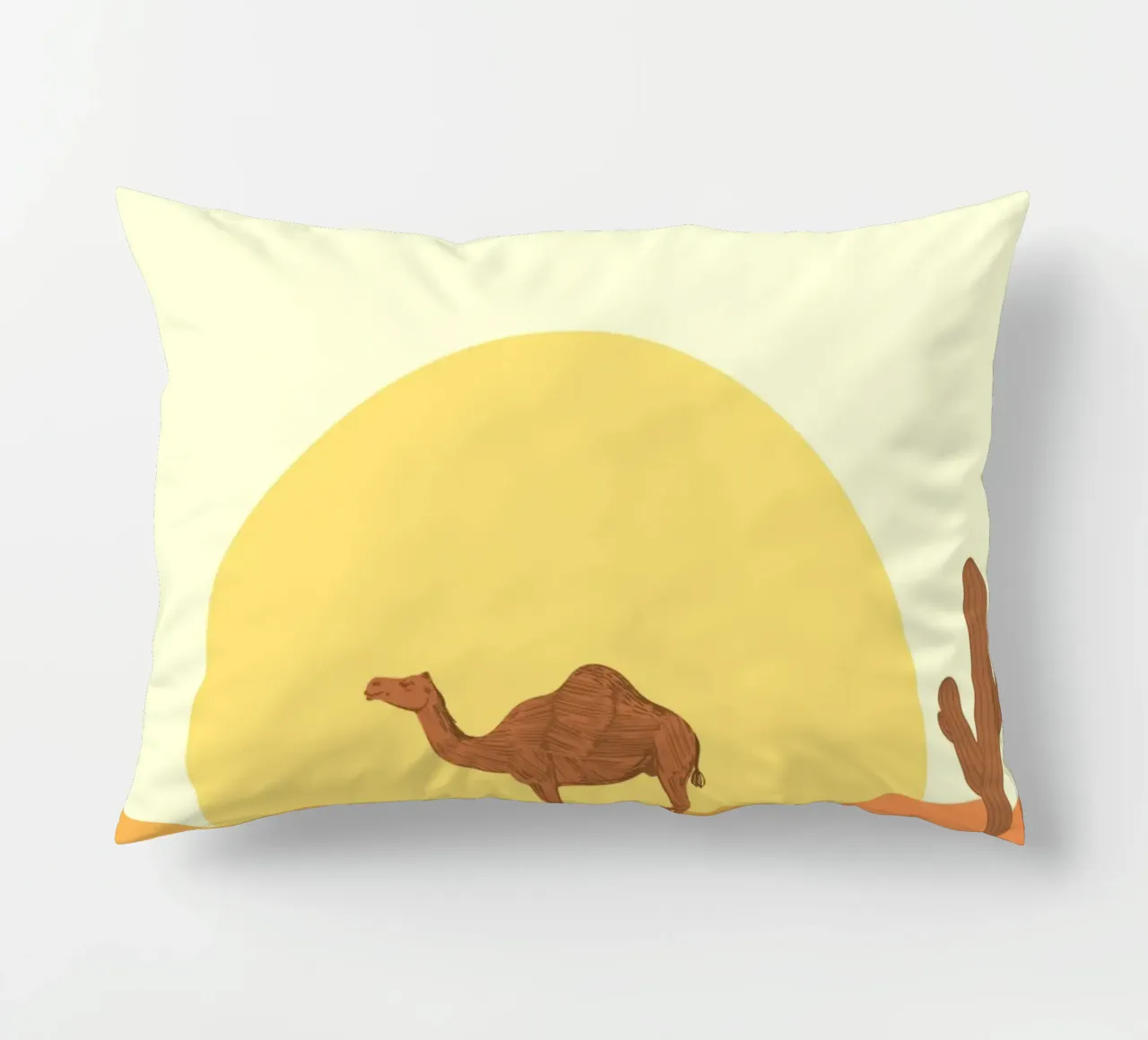 Camel cuscino da mip of map