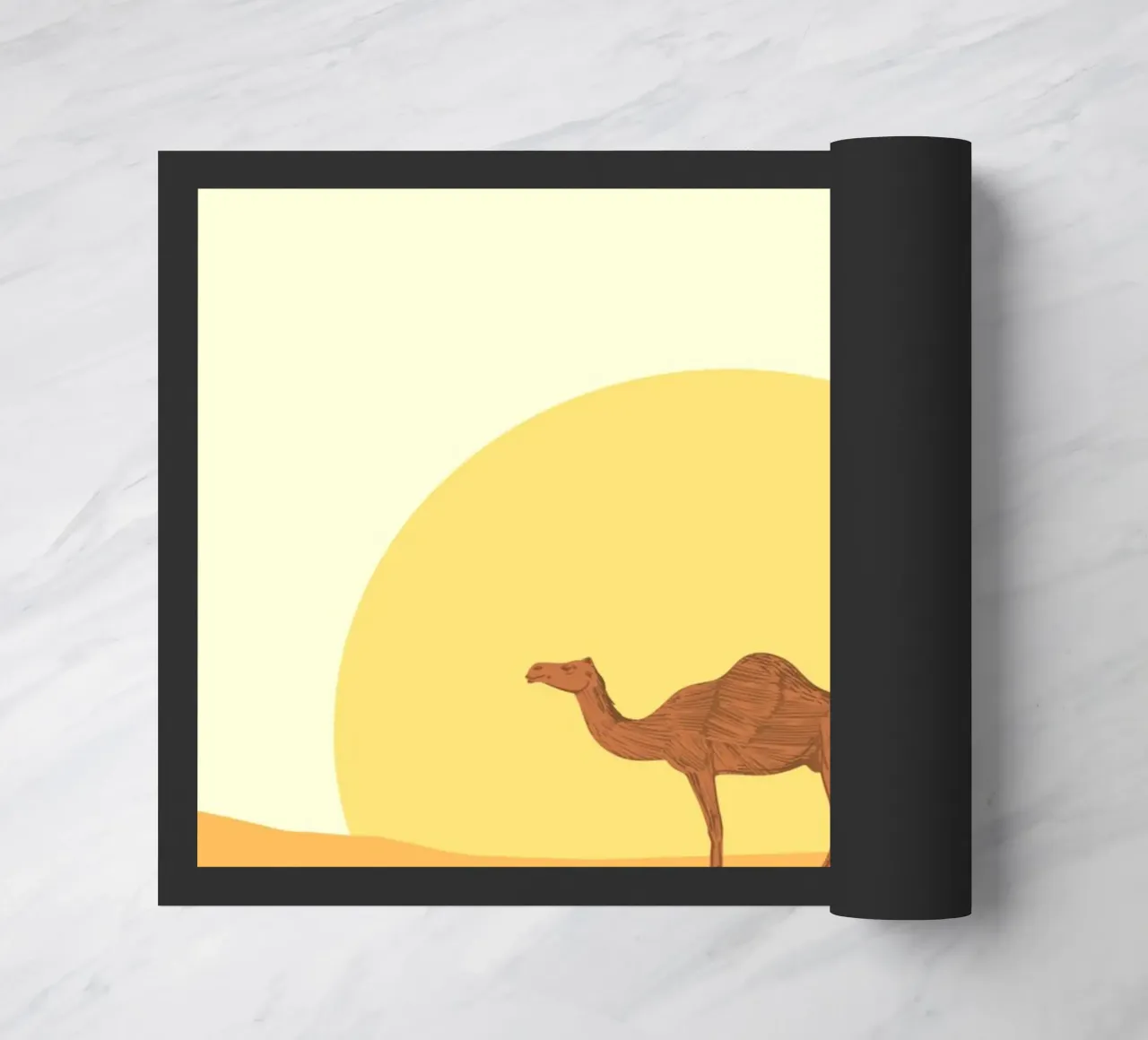 Camel zerbino da mip of map