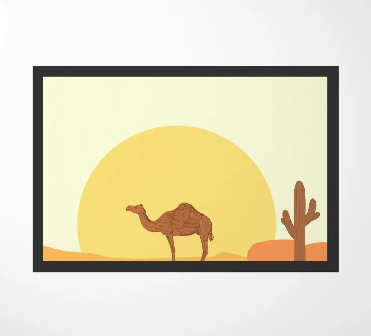 Camel zerbino da mip of map