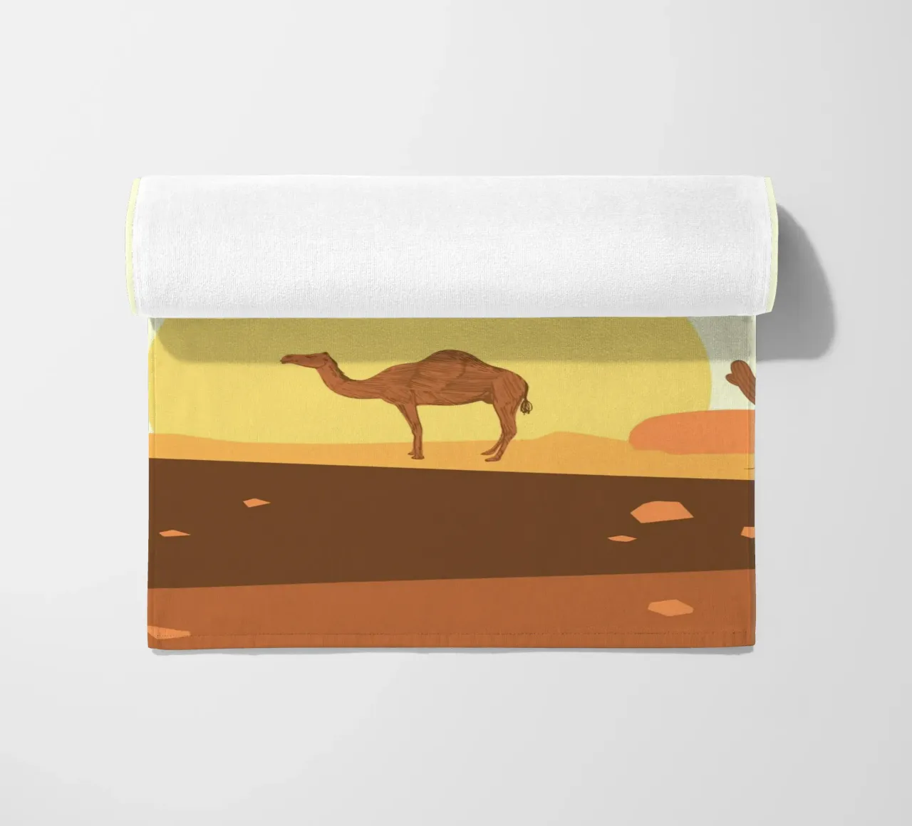 Camel telo mare da mip of map