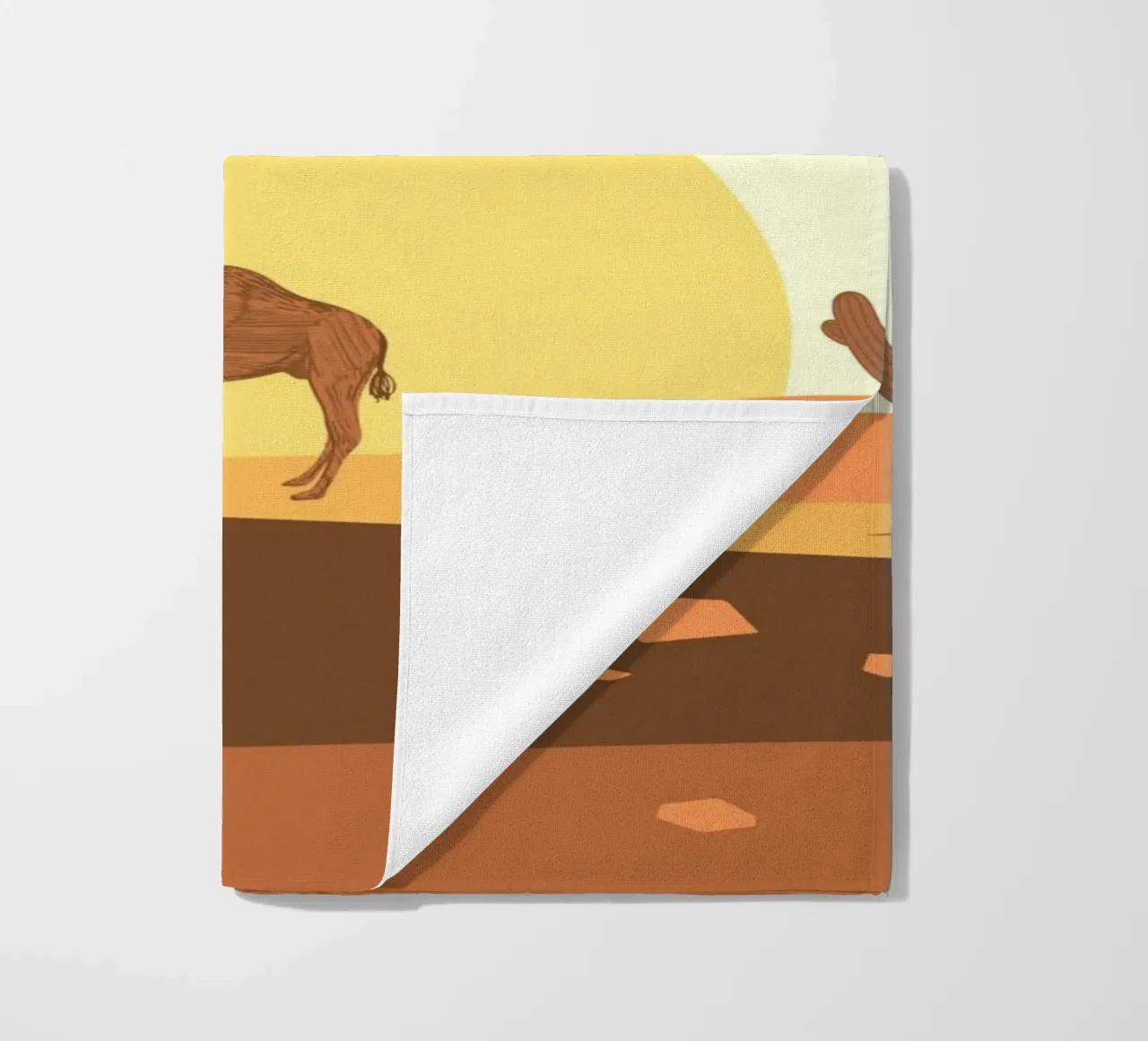 Camel telo mare da mip of map