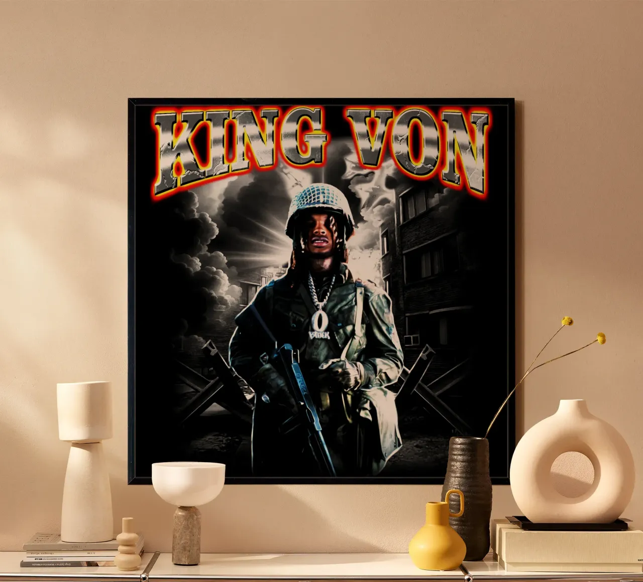 Il re dell'hip hop Von poster da eliouxence