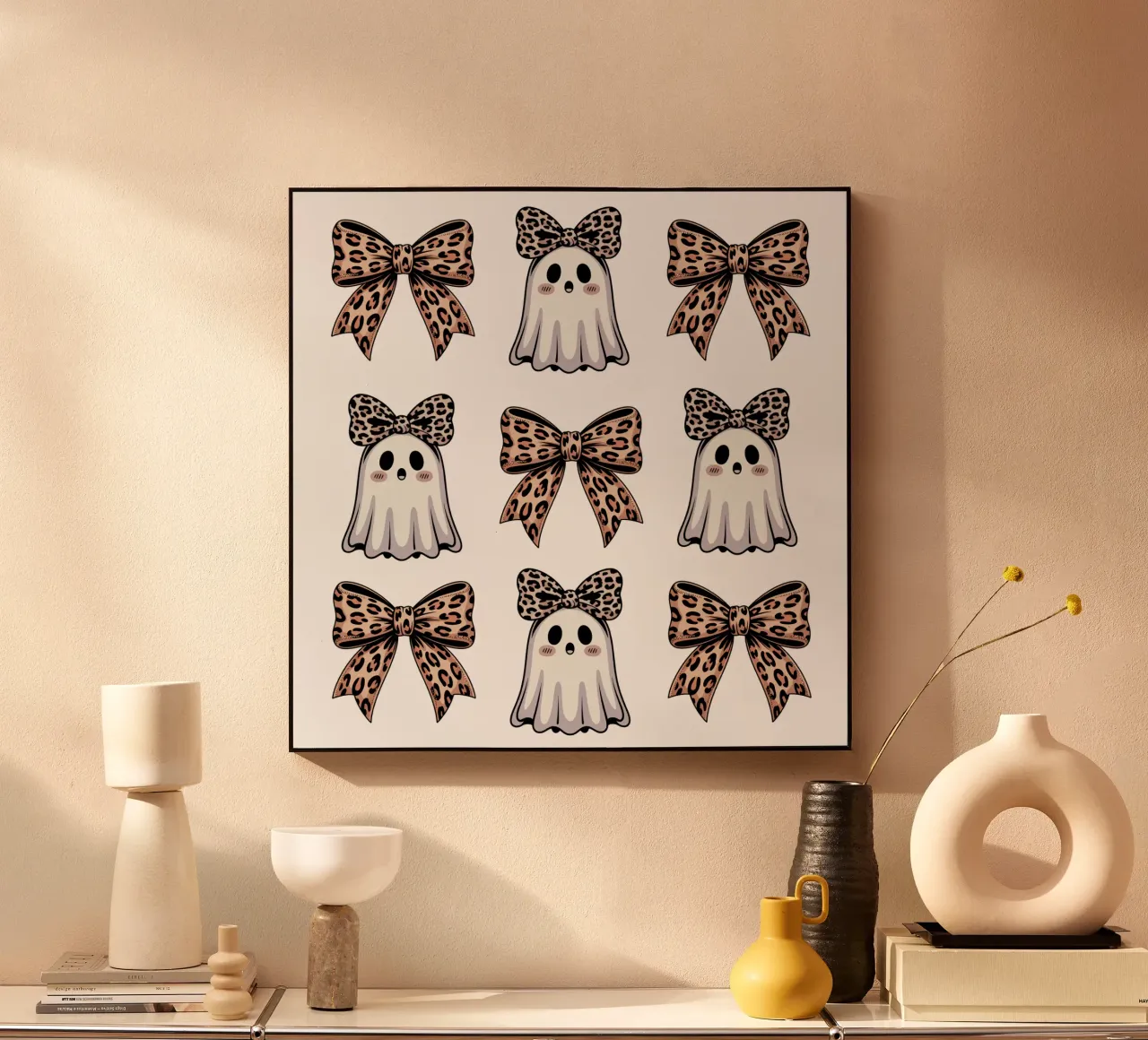 Coquette Ghosts And Bows alluminio dibond da Sasyall Graphics