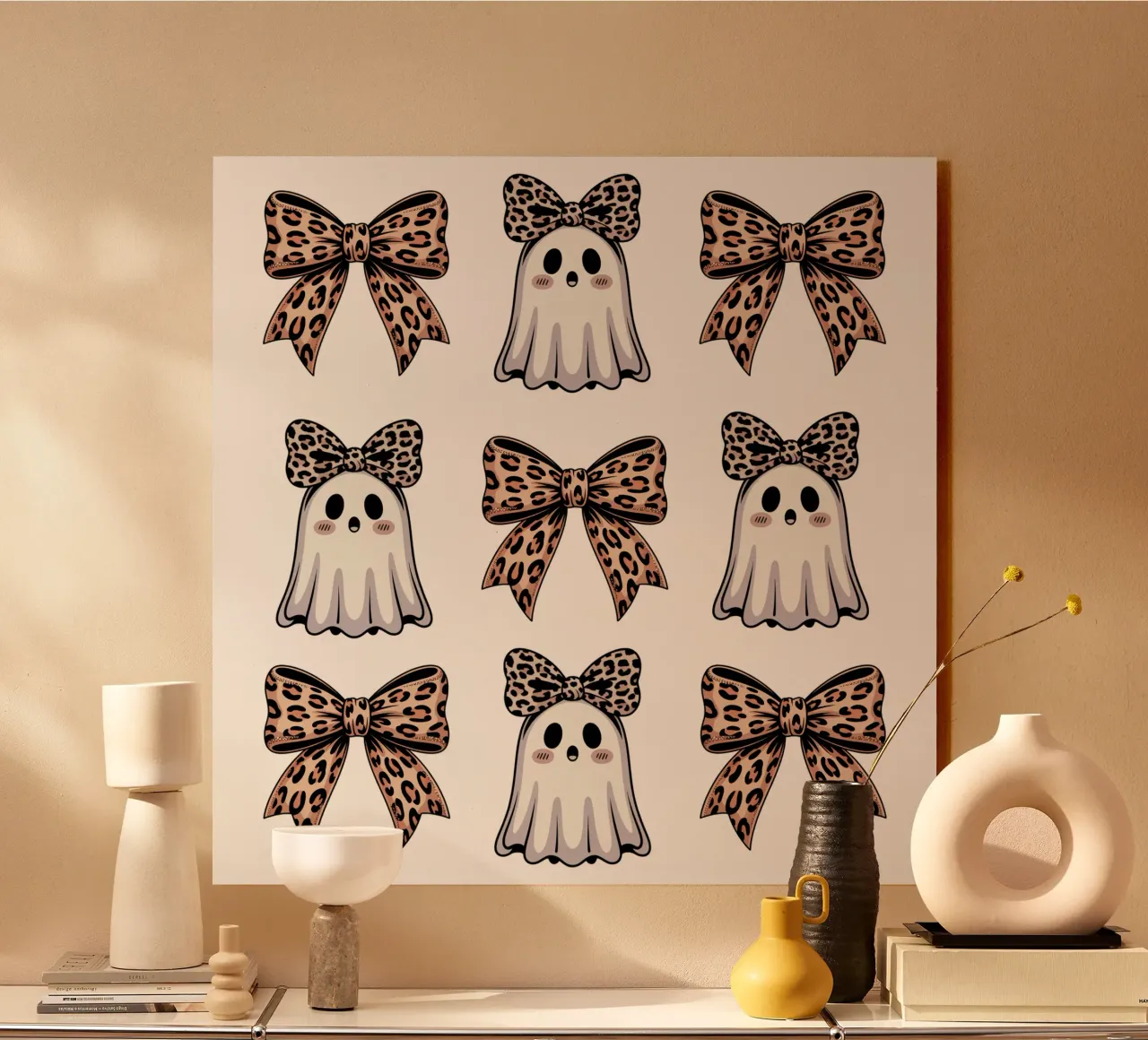 Coquette Ghosts And Bows alluminio dibond da Sasyall Graphics