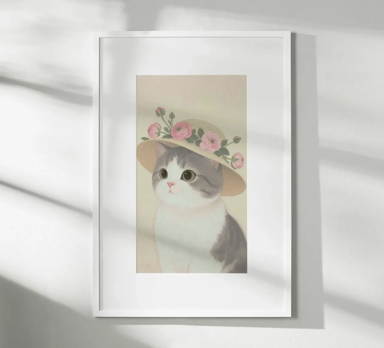 The Cat and the Flower Hat poster da mip of map