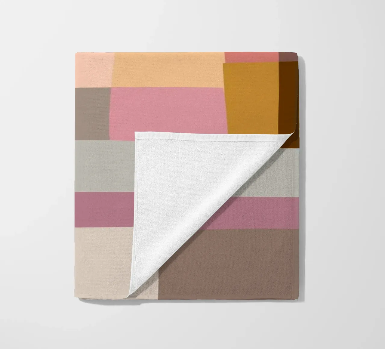 Mosaic Color Blocking | Warm & Neutral telo mare da sabidussi