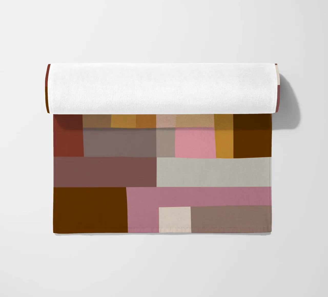 Mosaic Color Blocking | Warm & Neutral telo mare da sabidussi