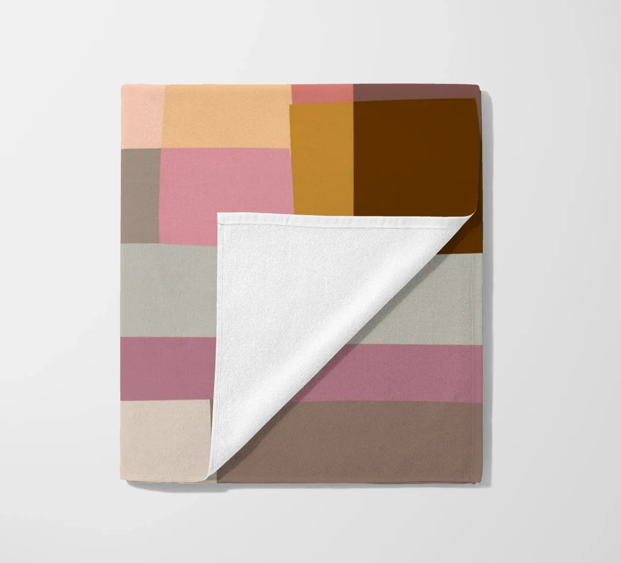 Mosaic Color Blocking | Warm & Neutral telo mare da sabidussi