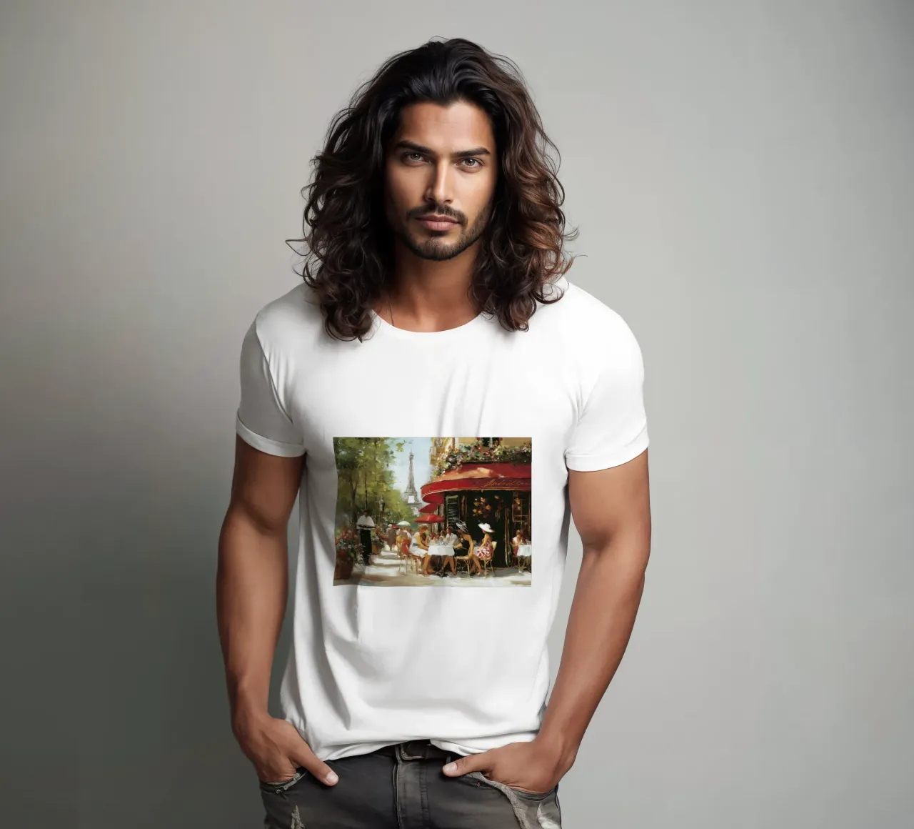 Vivere a Parigi II t-shirt da Wolkenlos