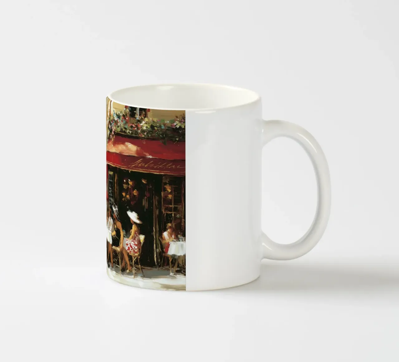 Vivere a Parigi II tazza in ceramica da Wolkenlos