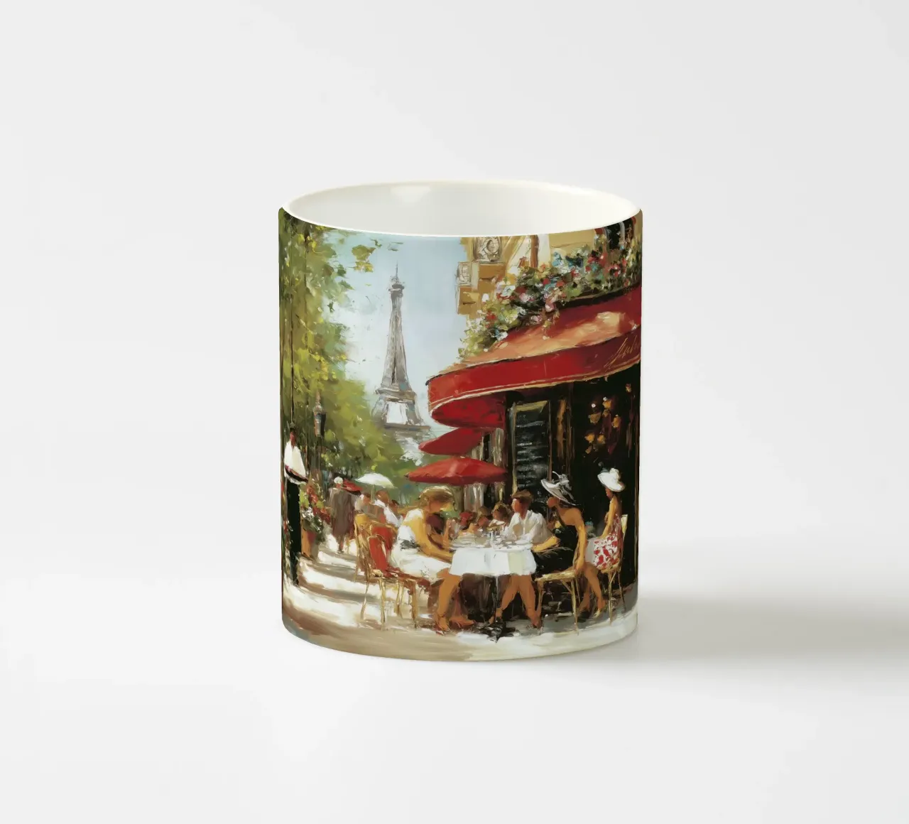Vivere a Parigi II tazza in ceramica da Wolkenlos