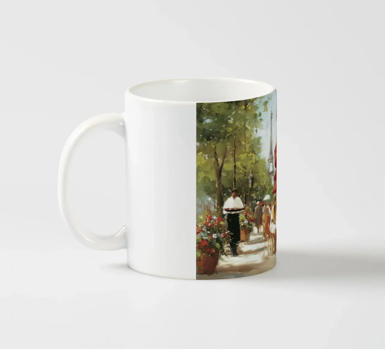 Vivere a Parigi II tazza in ceramica da Wolkenlos