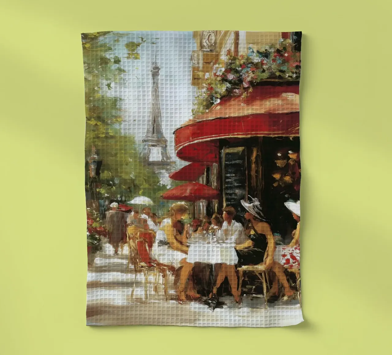 Vivere a Parigi II canovaccio da cucina da Wolkenlos