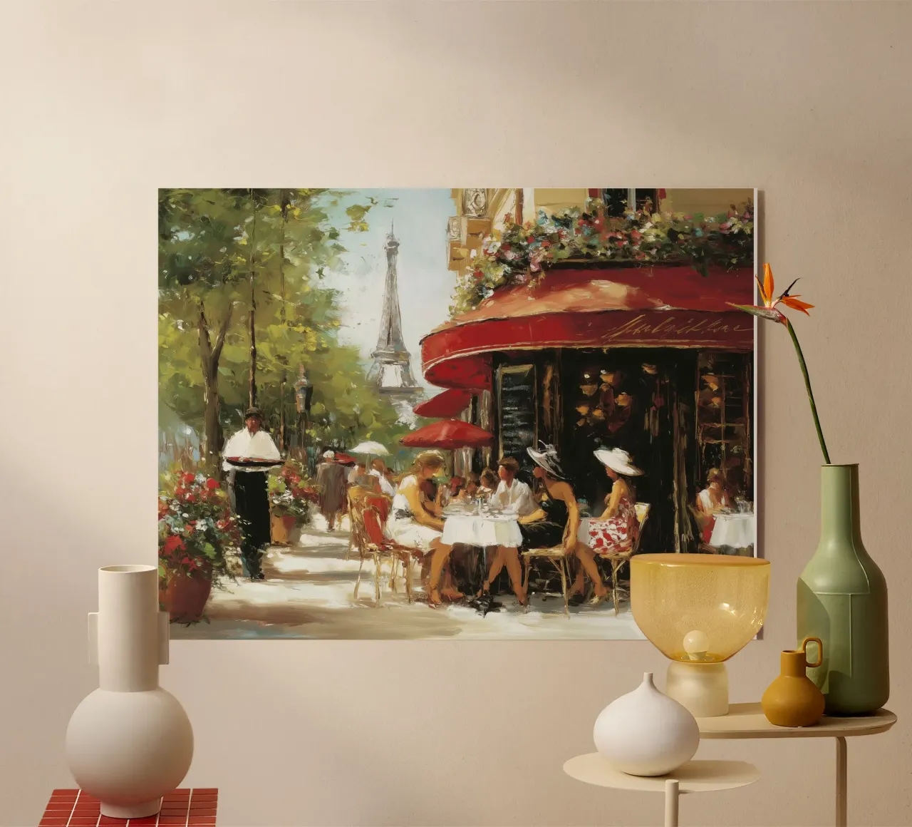 Vivere a Parigi II plexiglass da Wolkenlos
