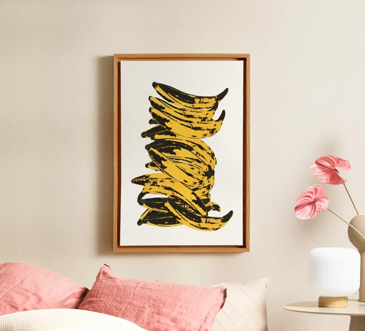 Maglietta classica The Banana tela con Cornice a cassetta da kamy.store11