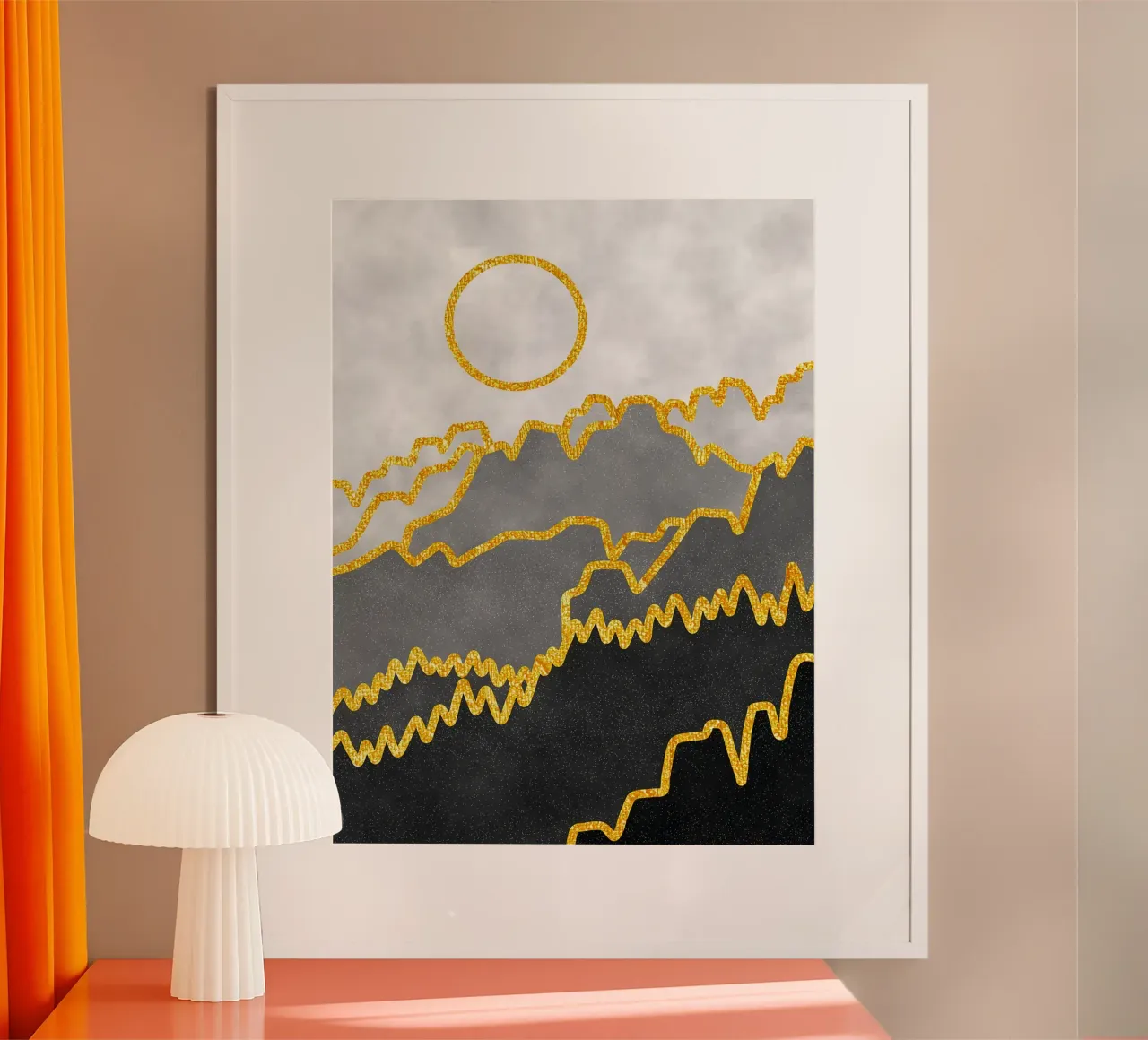 Scogliera mistica poster da Eldon S Kiser