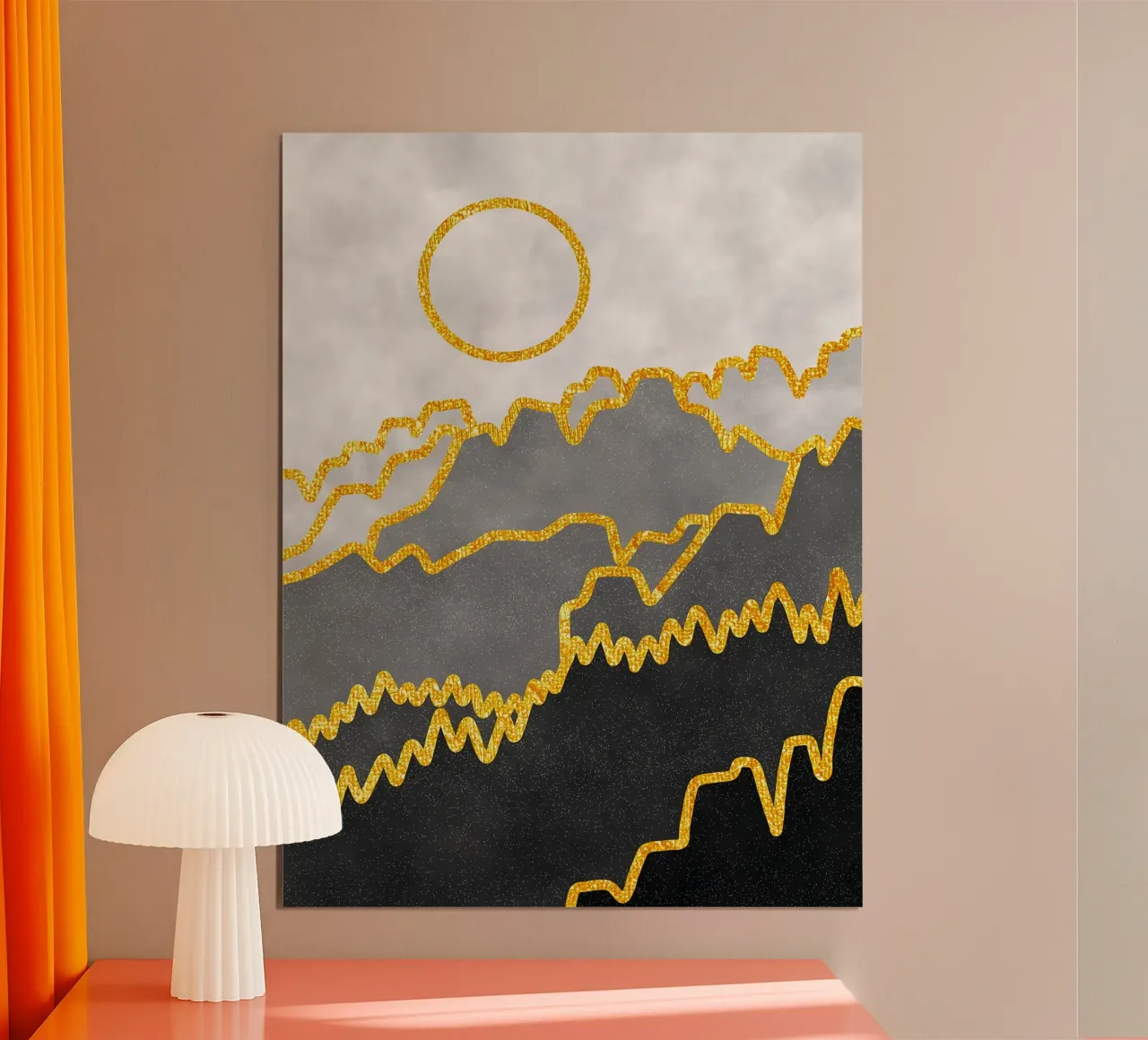 Scogliera mistica poster da Eldon S Kiser