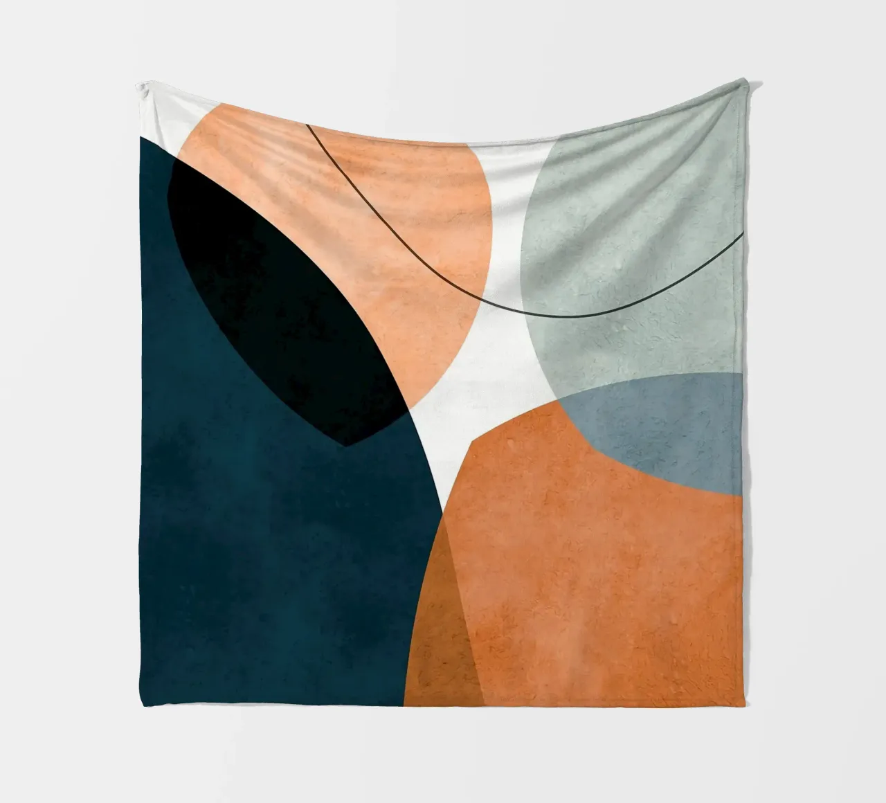 Forme espressive coperta in pile da Eldon S Kiser