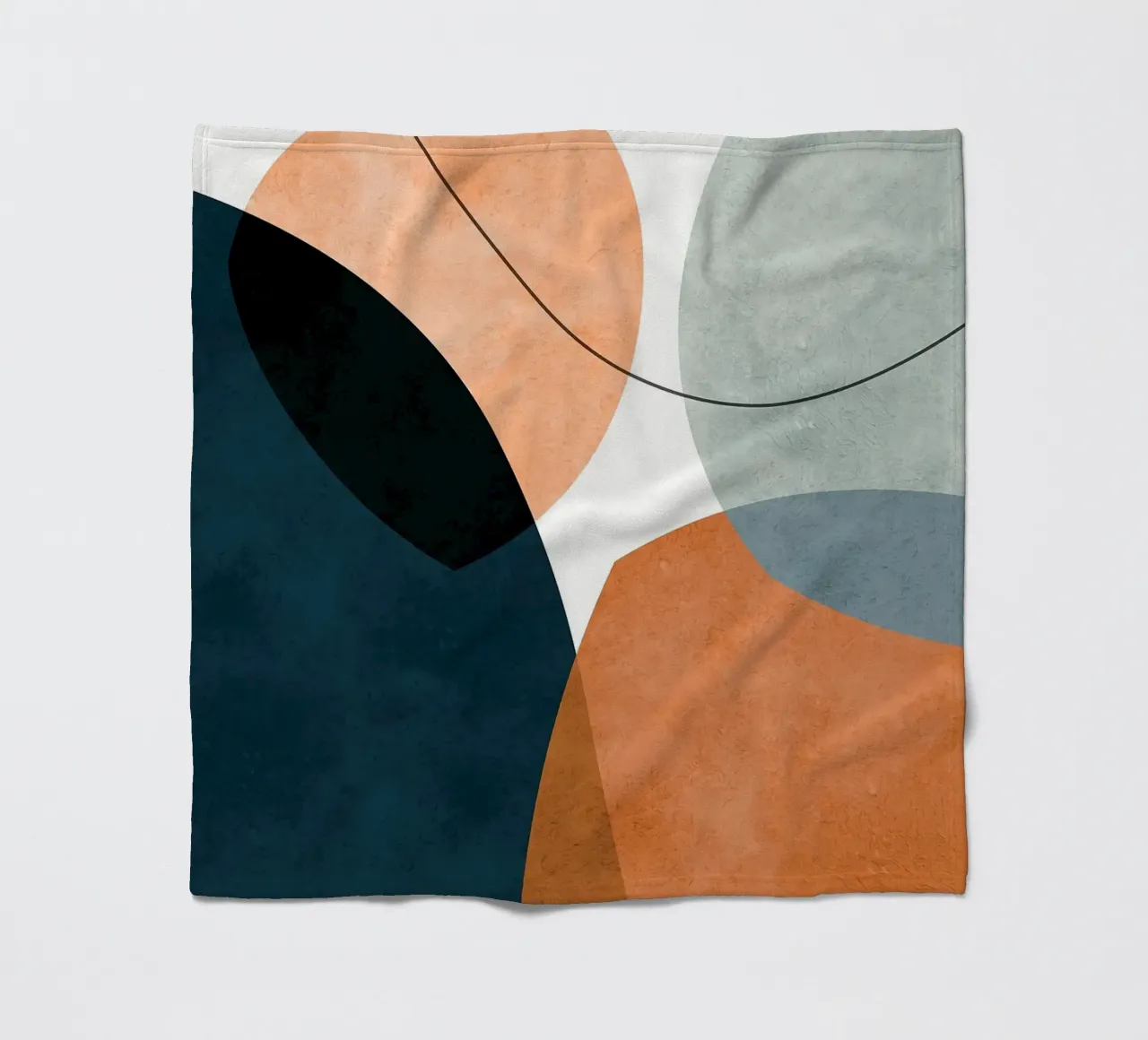 Forme espressive coperta in pile da Eldon S Kiser