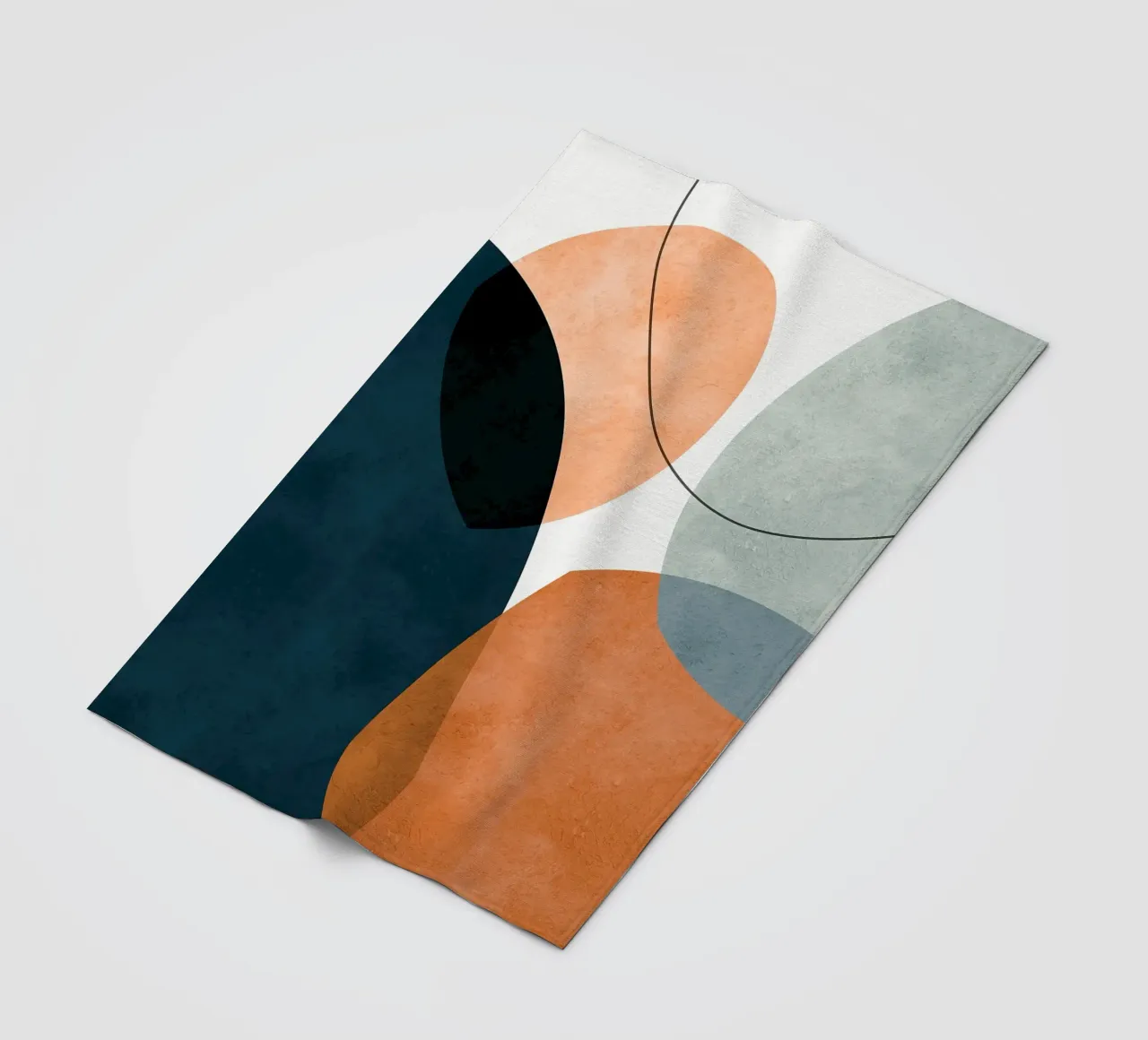 Forme espressive coperta in pile da Eldon S Kiser