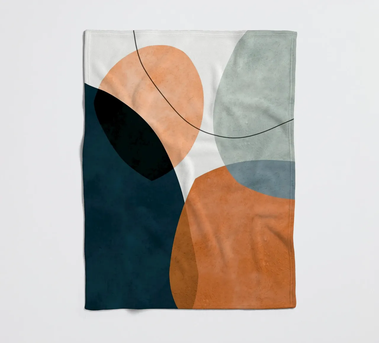 Forme espressive coperta in pile da Eldon S Kiser
