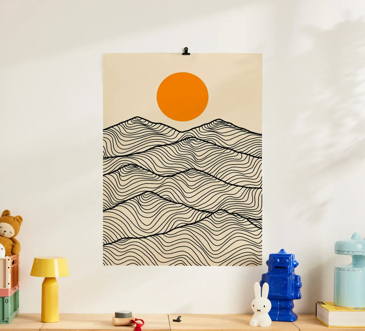 Le colline poster da Eldon S Kiser