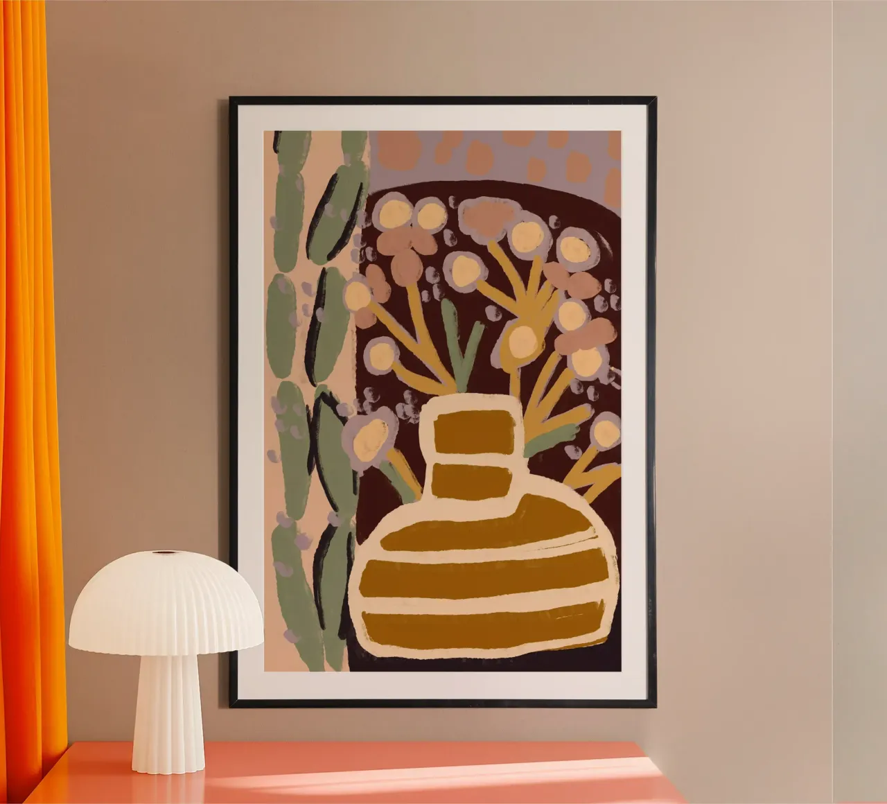 Pastel Flower Impression No 8 poster da treechild