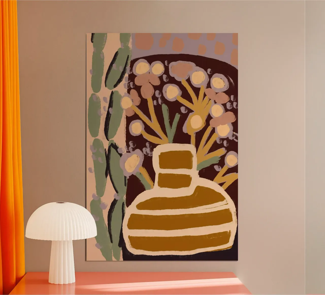 Pastel Flower Impression No 8 poster da treechild