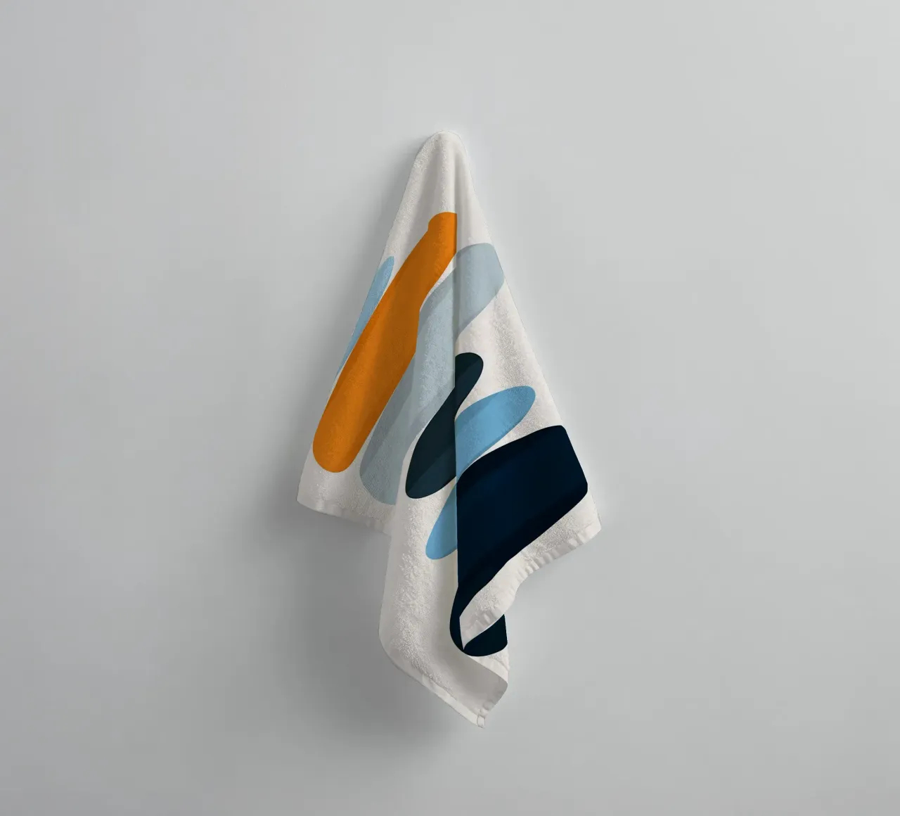 Abstraction towel by Leonard R Sadler