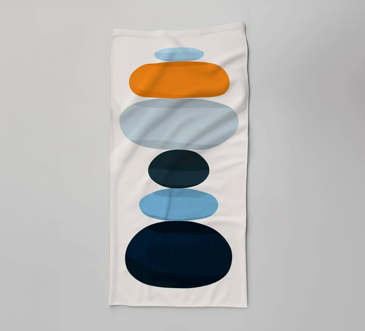 Abstraction towel by Leonard R Sadler
