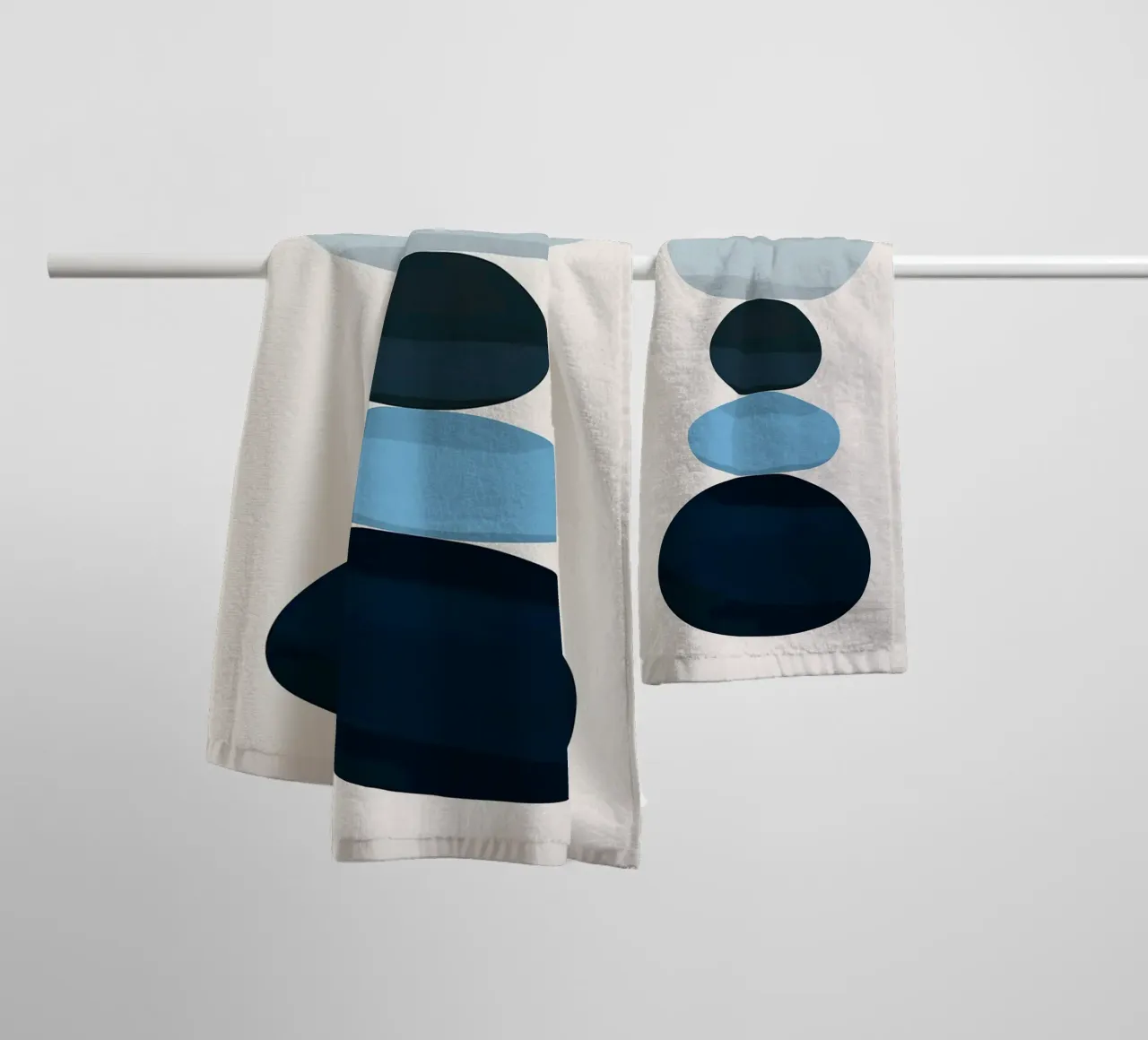 Abstraction towel by Leonard R Sadler