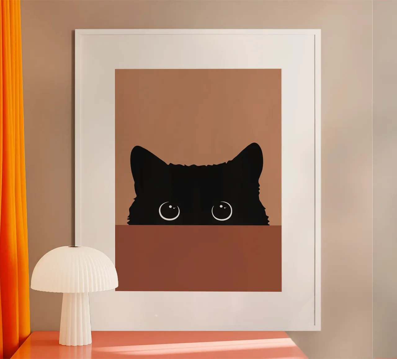 Gatto curioso I poster da Leonard R Sadler