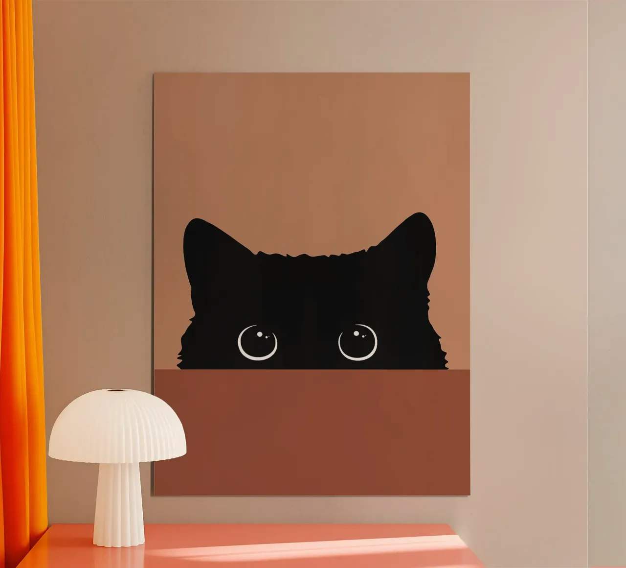 Gatto curioso I poster da Leonard R Sadler