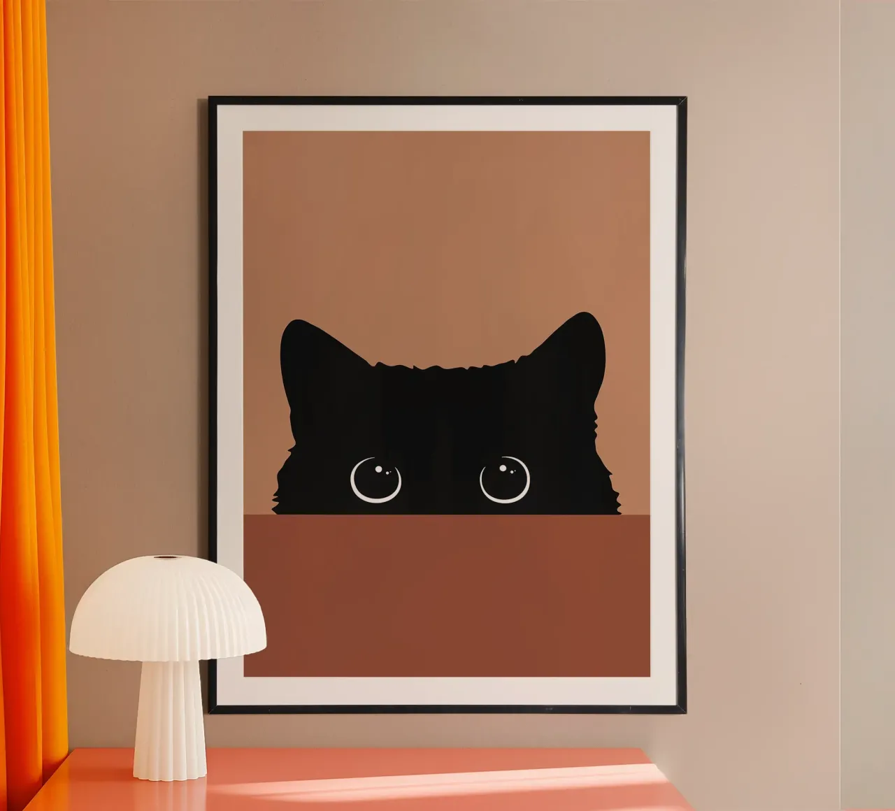 Gatto curioso I poster da Leonard R Sadler