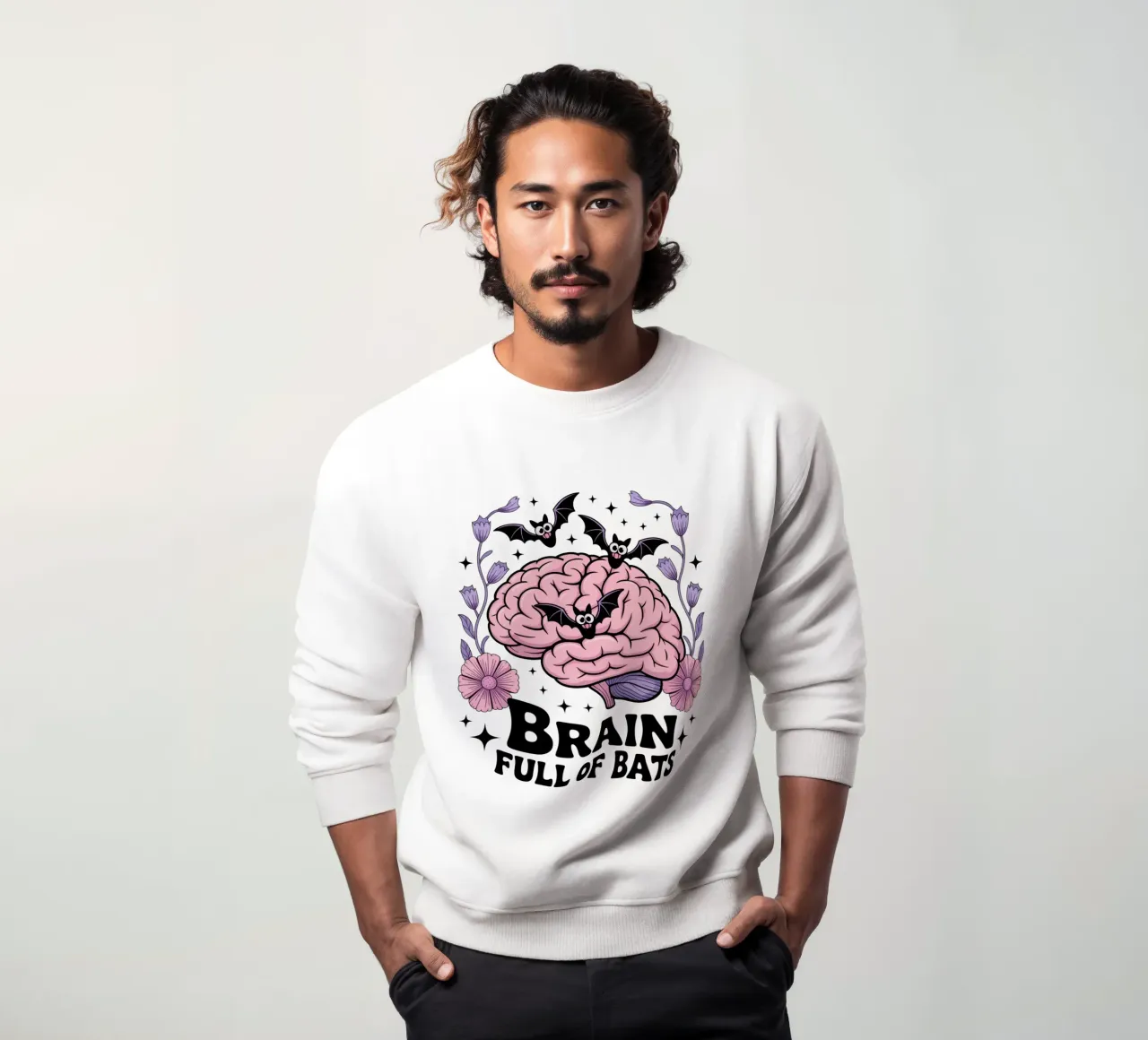 Brain Full Of Bats felpa da Sasyall Graphics